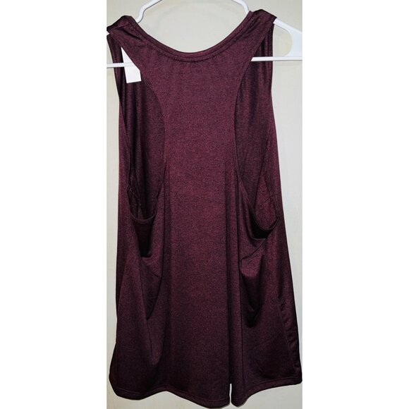 Athletic Works Mens Sleeveless Tank Top XXL Maroon - Picture 2 of 3